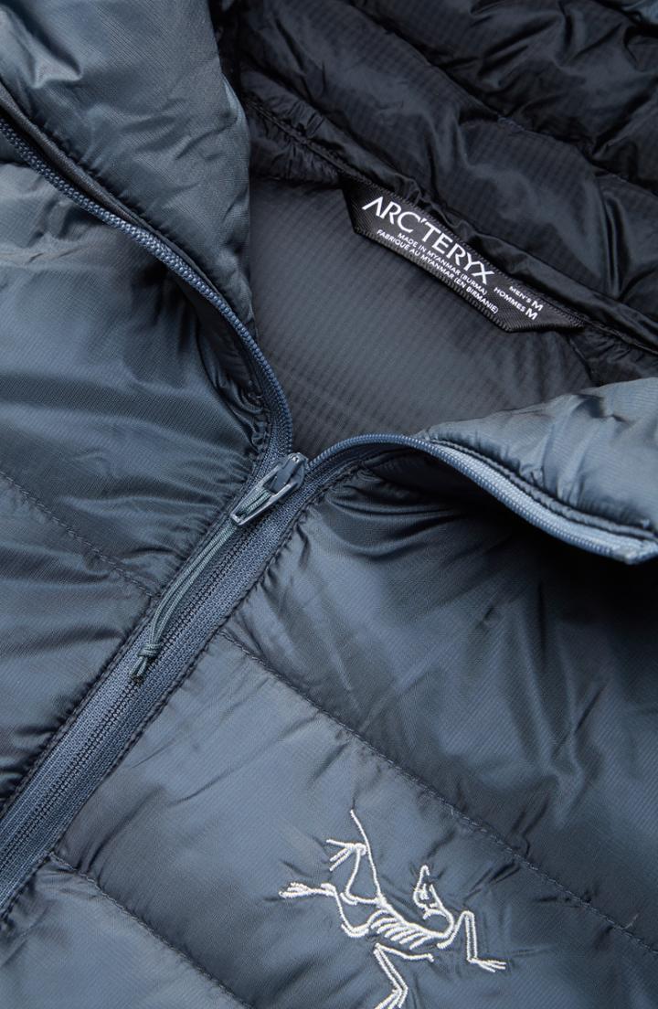 Men's Arc'teryx Cerium Leightweight Hooded Puffer Coat - Blue