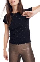 Women's Madewell Metallic Dot Baby Tee