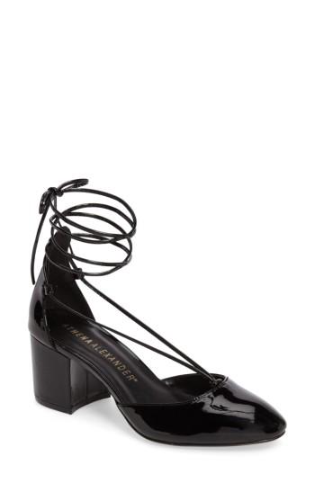 Women's Athena Alexander Caprice Strappy D'orsay Pump M - Black