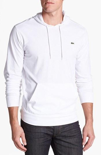 Men's Lacoste Jersey Hoodie (m) - White