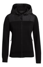 Women's Canada Goose Windbridge Hooded Sweater Jacket (6-8) - Black