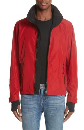 Men's Burberry Headson Standard Fit Jacket - Red
