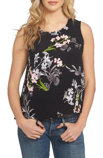 Women's 1. State Split Back Tank, Size - Black
