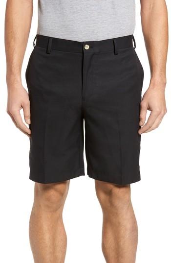 Men's Peter Millar 'salem' Flat Front Performance Shorts - Red