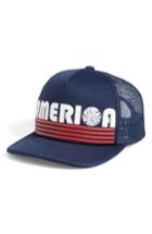 Women's Rip Curl Word Up Trucker Hat - Blue