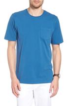 Men's 1901 Brushed Pima Cotton T-shirt, Size - Blue