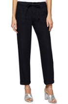 Women's Sanctuary Beachcomber Linen Pants - Black