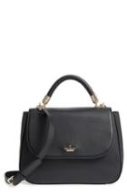 Kate Spade New York Robson Lane - Marcelle Leather Top Handle Satchel - Black