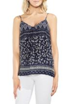Women's Vince Camuto Floral Print Camisole, Size - Blue
