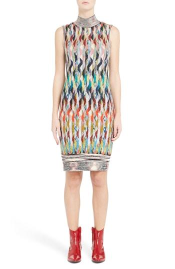 Women's Missoni Knit Turtleneck Dress Us / 36 It - Black