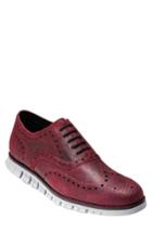 Men's Cole Haan 'zerogrand' Wingtip Oxford M - Red