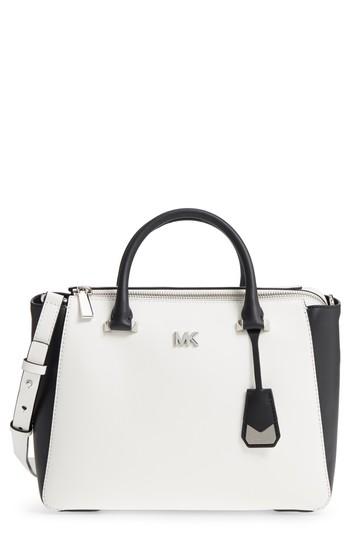 Michael By Michael Kors Md Satchel - White