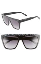 Women's Rebecca Minkoff Jane2 58mm Gradient Square Sunglasses - Black