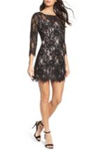 Women's Bb Dakota Hale Lace Sheath Dress - Black