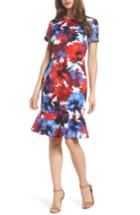 Women's Maggy London Flounce Dress - Red