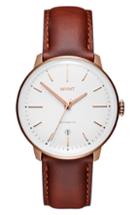 Men's Mvmt Arc Automatic Leather Strap Watch