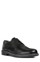 Men's Geox Silmor Wingtip .5us / 43.5eu - Black