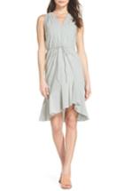 Women's Adrianna Papell Stripe High/low Dress - Green