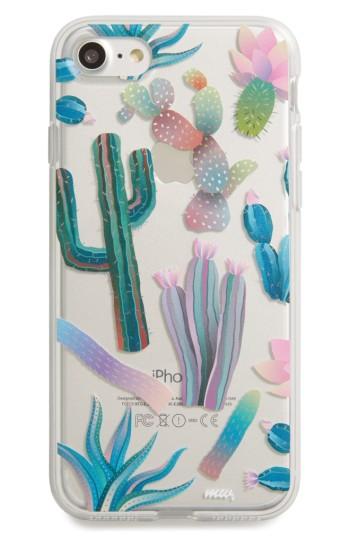 Milkyway Desert Night Cactus Phone 7 Case - Green