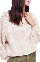 Women's Free People Pandora's Boatneck Sweater - Ivory