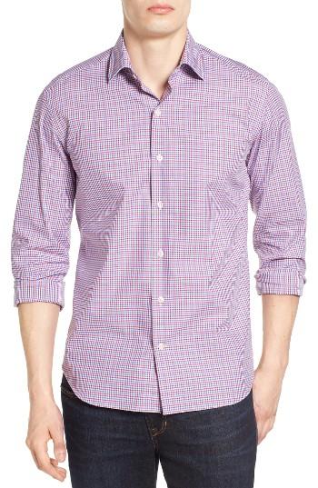 Men's Culturata Niccolo Gingham Check Sport Shirt
