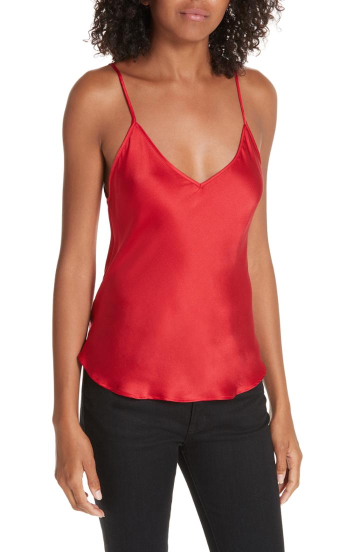 Women's Mes Demoiselles Silk Camisole Us / 36 Fr - Red