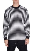 Men's Zanerobe Stripe Box T-shirt - Black