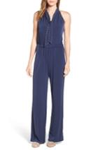 Women's Michael Michael Kors Studded Tie Neck Jumpsuit