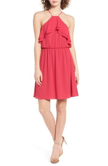 Women's Lush Ruffle Skater Dress