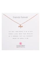 Women's Dogeared Friends Forever Dragonfly Pendant Necklace