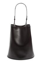 Creatures Of Comfort Large Calfskin Leather Bucket Bag -