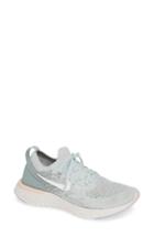 Women's Nike Epic React Flyknit Running Shoe M - Metallic