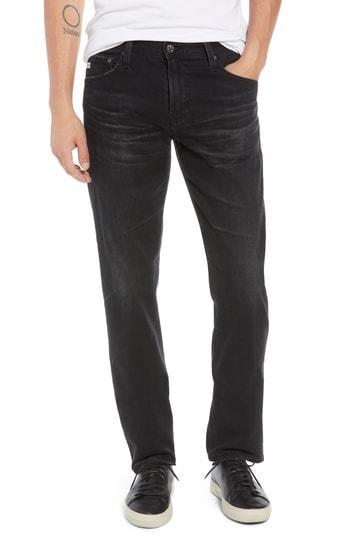 Men's Ag Graduate Slim Straight Leg Jeans - Black