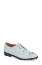 Women's Linea Paolo Matteo Studded Derby .5 M - Blue