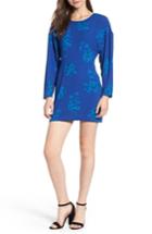 Women's Leith Floral Minidress, Size - Blue
