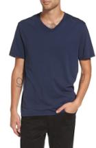 Men's Vince Regular Fit V-neck T-shirt, Size - Blue
