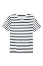 Men's J.crew Deck Stripe Slub Cotton T-shirt