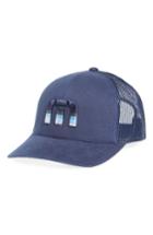 Men's Travis Mathew Trucker Hat - Blue
