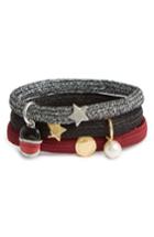 Marc Jacobs Set Of 3 Nail Polish Charm Ponytail Holders