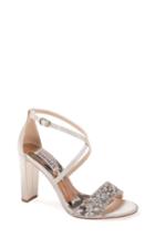 Women's Badgley Mischka Sandra Strappy Sandal .5 M - White
