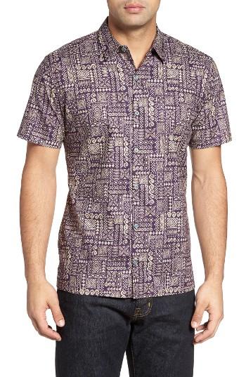 Men's Tori Richard Tapa Town Fit Camp Shirt