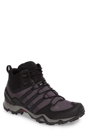 Men's Adidas Terrex Swift R Mid Hiking Boot M - Black