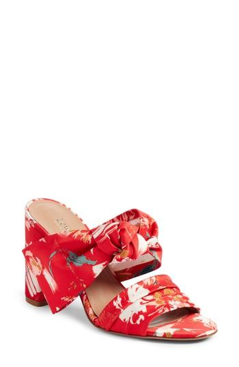 Women's Lewit Rosa Floral Bow Mule Us / 35eu - Red