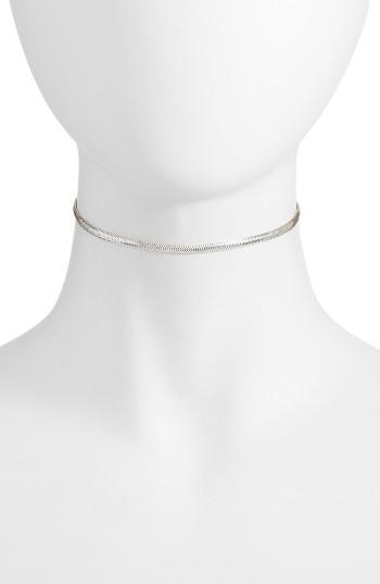 Women's Argento Vivo Snake Chain Choker