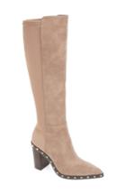 Women's Charles By Charles David Studded Knee High Stretch Boot M - Beige