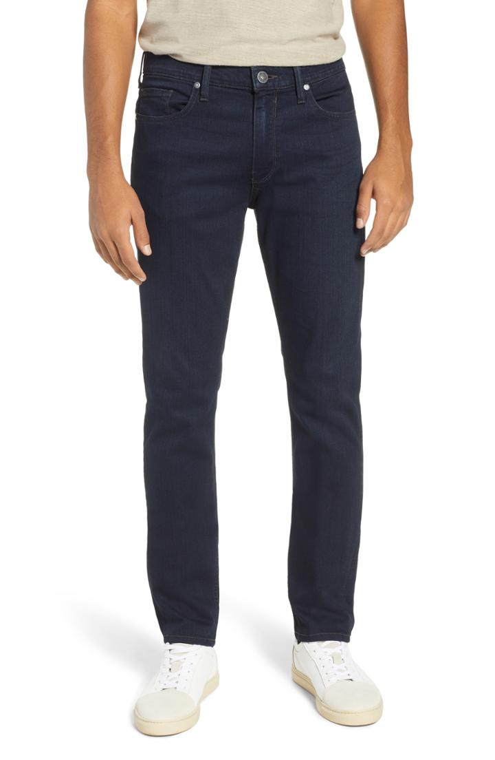 Men's Paige Transcend - Lennox Slim Fit Jeans X 36 - Blue