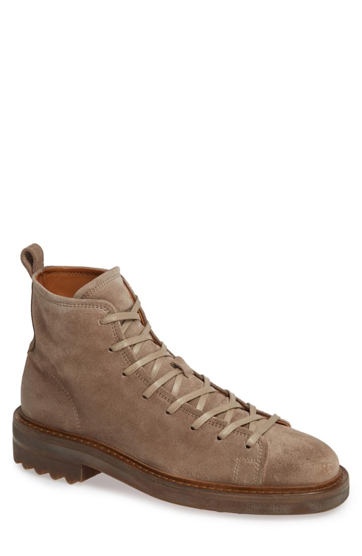 Men's John Varvatos Collection Essex Plain Toe Boot .5 M - Brown