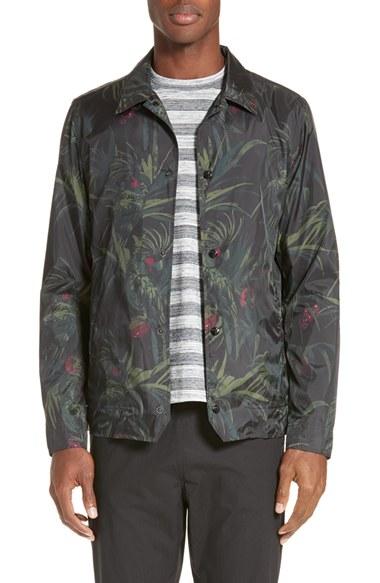 Men's Ps Paul Smith Dark Tropical Woven Work Jacket
