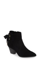 Women's Bella Vita Elka Bow Bootie M - Black