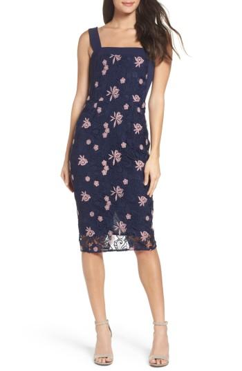 Women's Cooper St Botanic Bloom Sheath Dress - Blue
